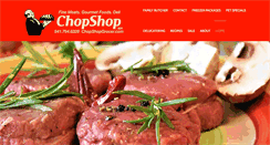 Desktop Screenshot of chopshopgrocer.com
